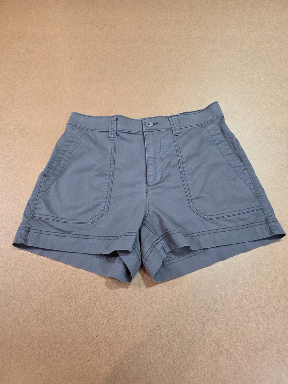 Old Navy‎ High-rise Chino Womens Gray Utility Shorts Medium